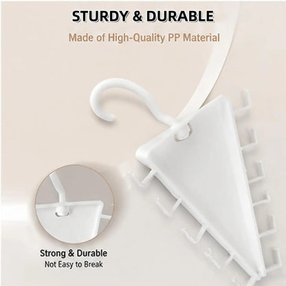 Stavuth 360° Rotating V-Shaped Closet Organizer